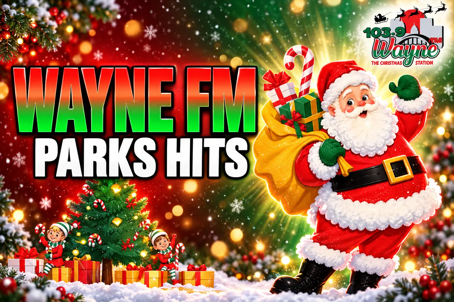 103.9 Wayne FM parks hits for Christmas
