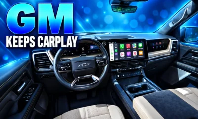 2027 Chevrolet Silverado CarPlay card infotainment interface