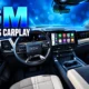 2027 Chevrolet Silverado CarPlay card infotainment interface