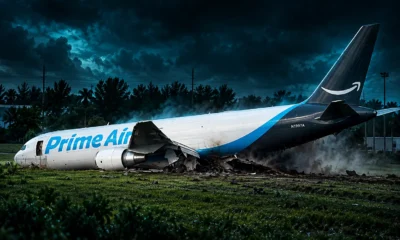 Amazon pauses 21 Air after Miami runway crash