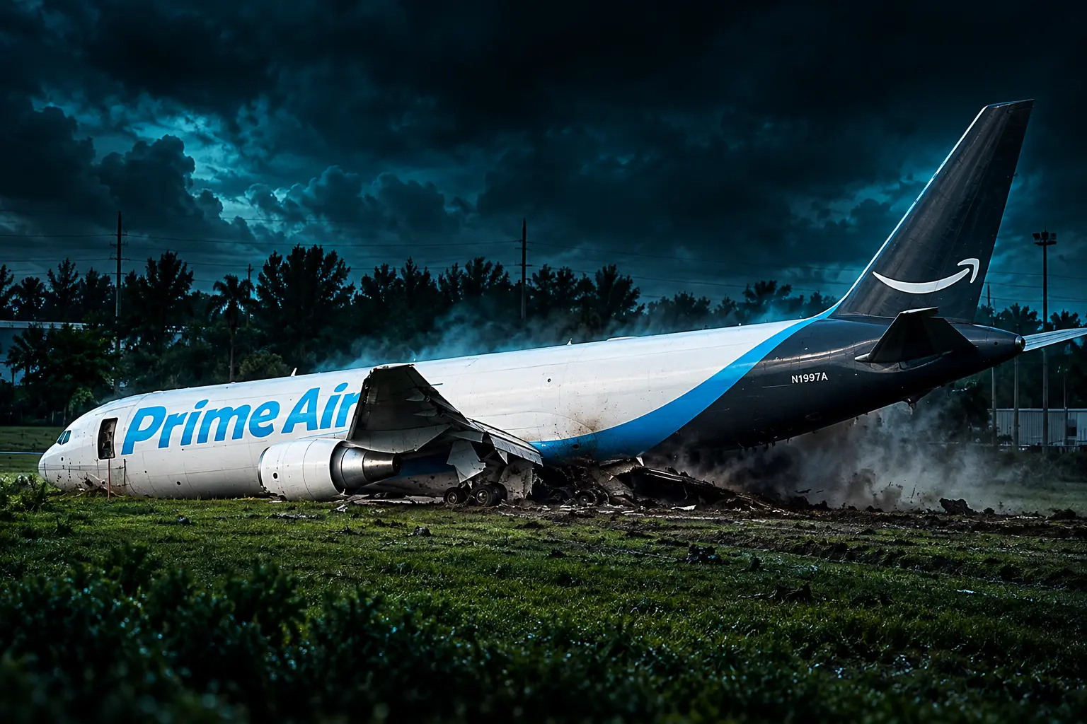 Amazon pauses 21 Air after Miami cargo crash