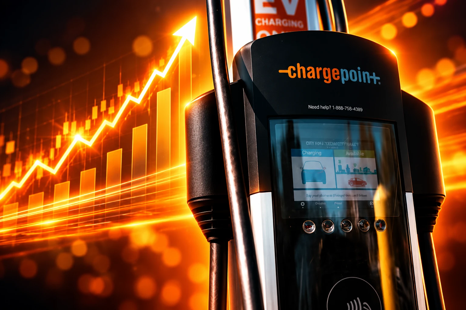 ChargePoint stock surges 75 percent to 9.08