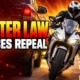 Colorado motorcycle filtering law faces 2027 repeal