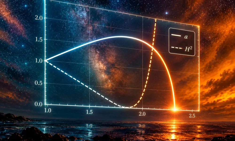 Cornell model universe Big Crunch in 33.3 billion years