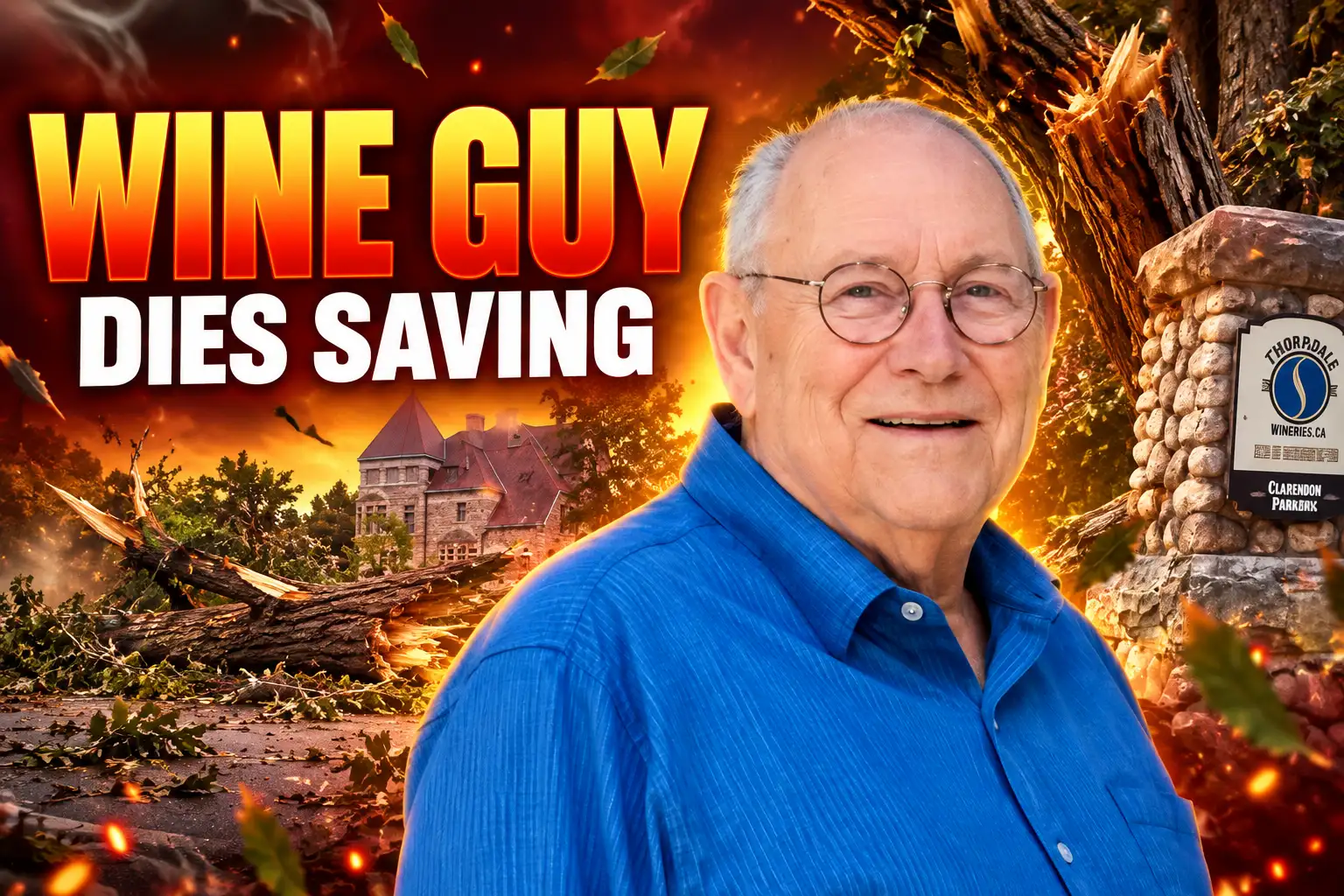Doug Pendleton died saving wife falling tree South Bend