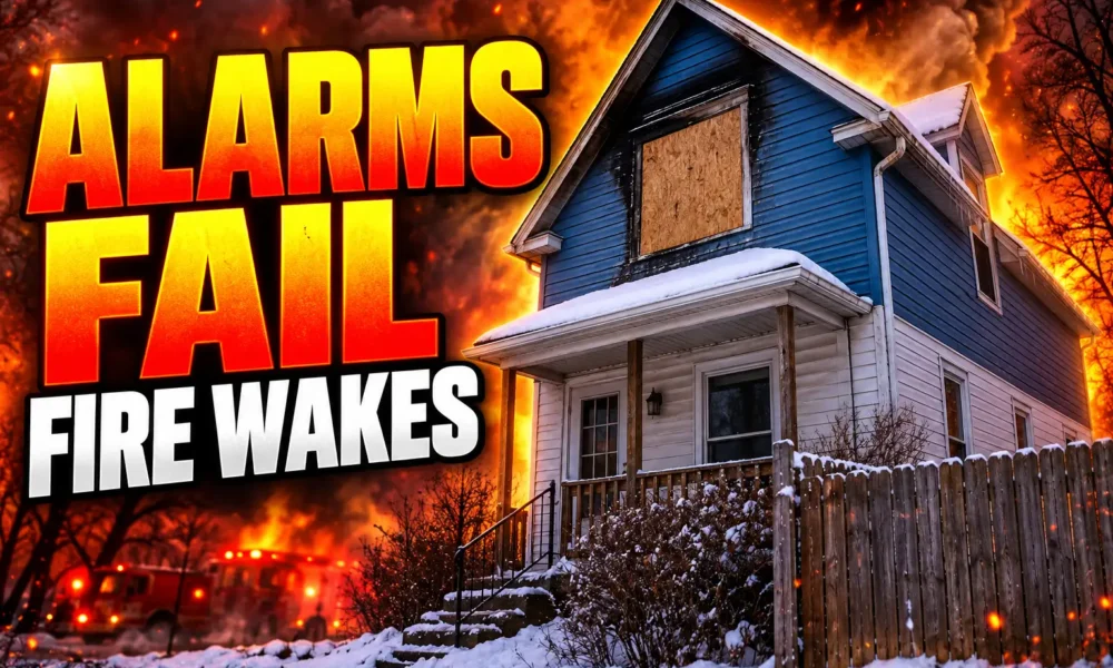 Glenwood Avenue Fort Wayne house fire alarms failed