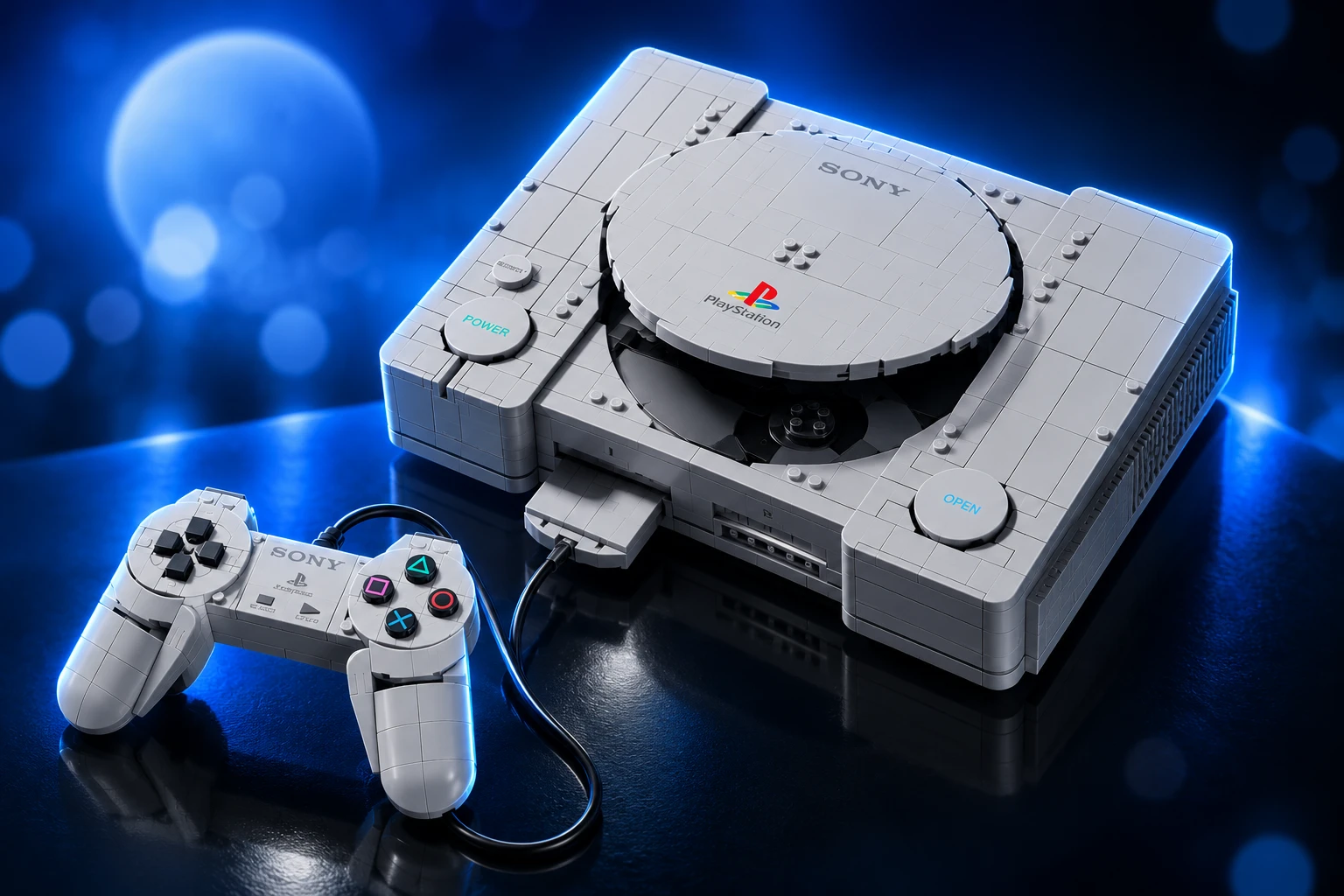 LEGO PlayStation 72306 replica lid still opens