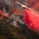 Leroux Fire air tanker over Hotchkiss