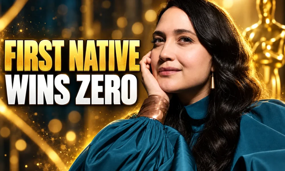 Lily Gladstone first Native Oscar nominee film wins zero