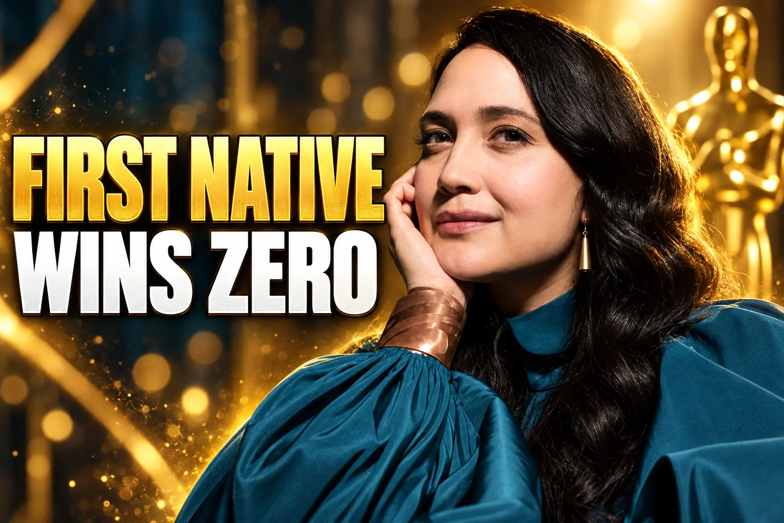 Lily Gladstone first Native Oscar nominee film wins zero