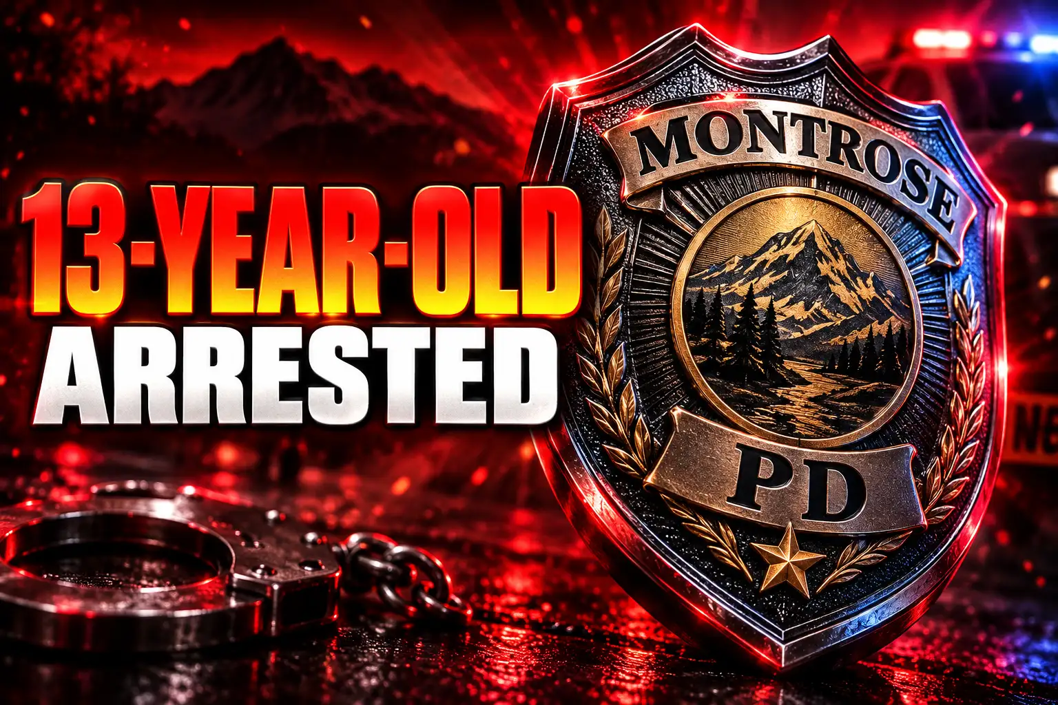 Montrose 13-year-old arrested attempted murder