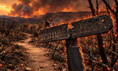 South Rim Fire Black Canyon 4232 acres campsites