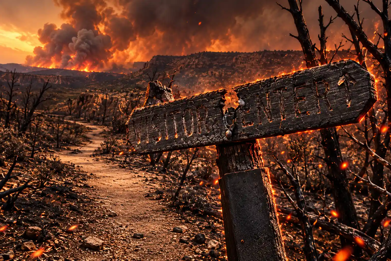South Rim Fire Black Canyon campground 25 sites open