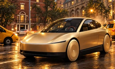 Tesla Cybercabs New York still have steering wheels