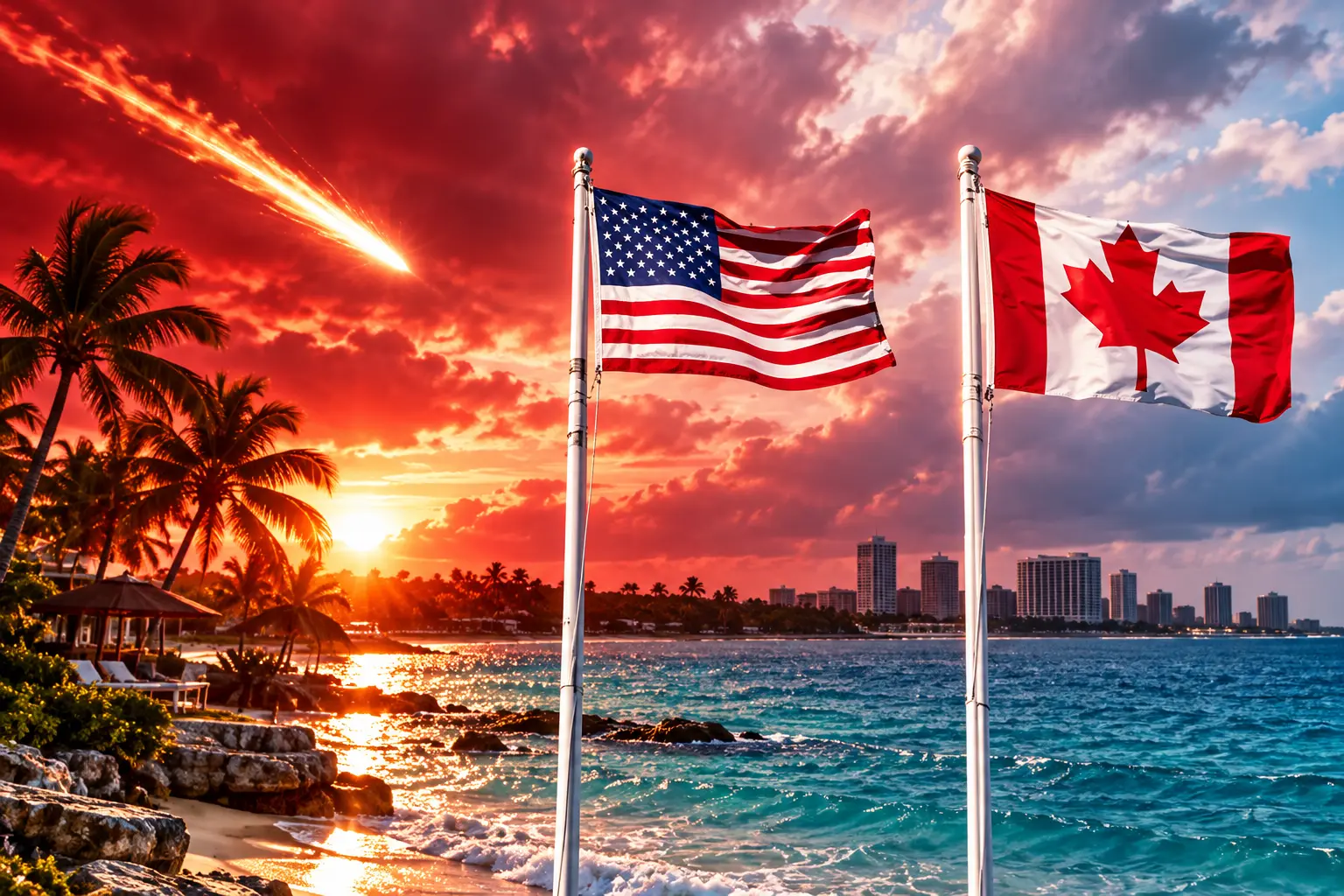 Canadian travel spending drop US $3.3 billion 2025