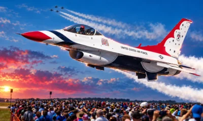Thunderbirds F-16s Fort Wayne Air Show 2025