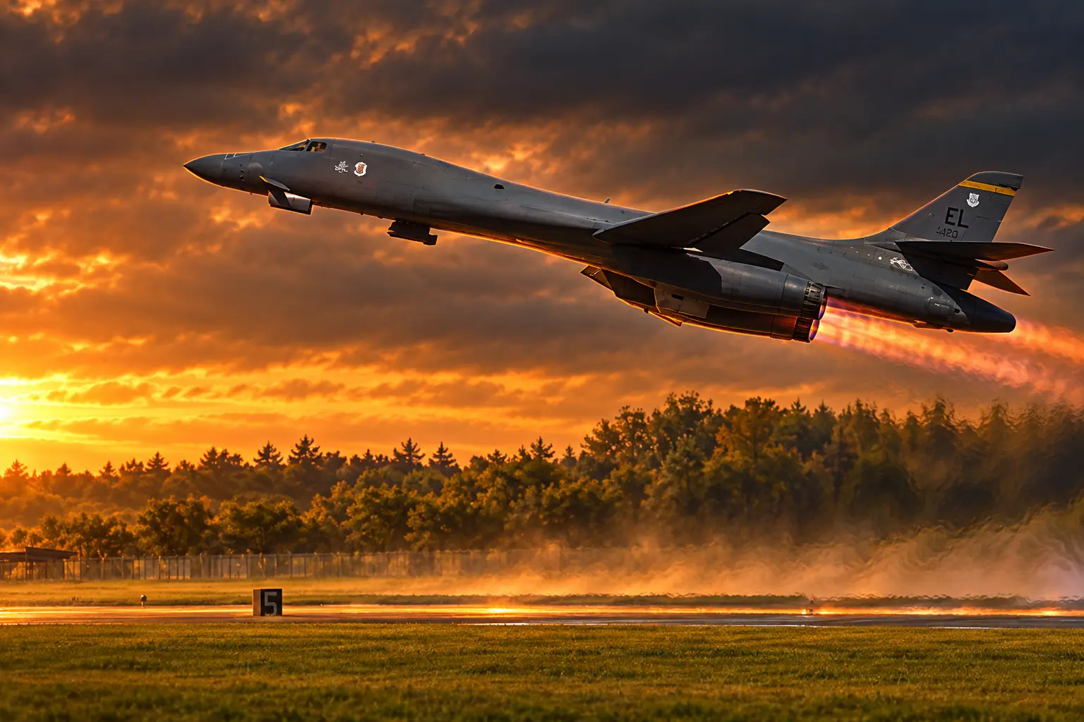 US B-1 bombers leave RAF Fairford after Iran threat