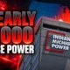 Indiana Michigan Power 2000 customers lose power Fort Wayne