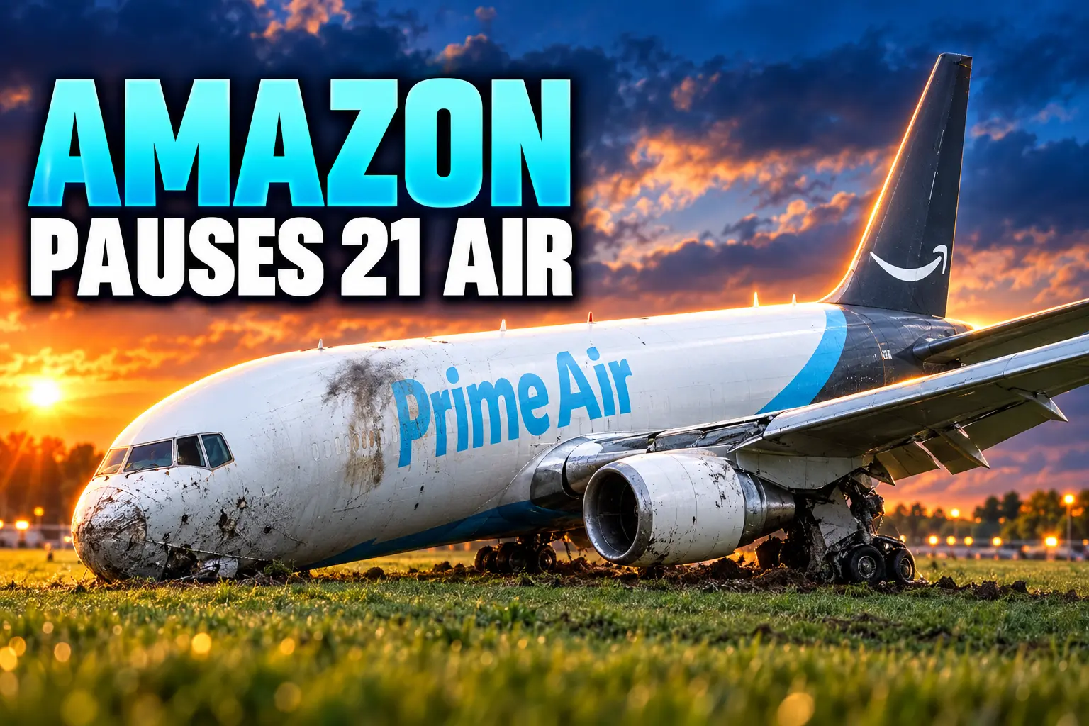Amazon pauses 21 Air after Miami cargo crash