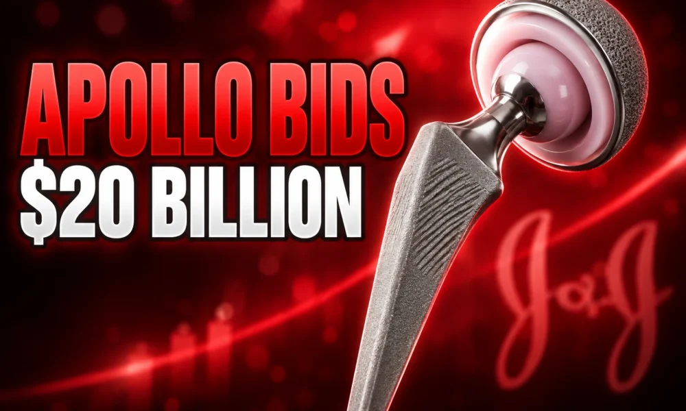 Apollo talks 20 billion DePuy Synthes J&J sale