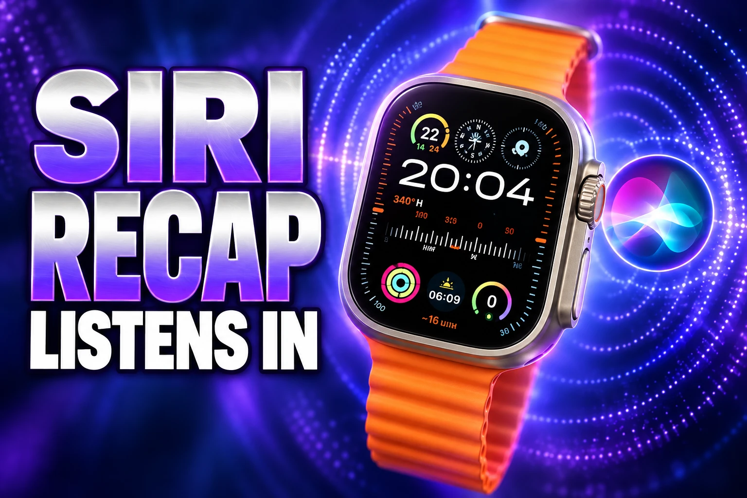 Apple Watch Series 12 Siri Recap ambient listening privacy