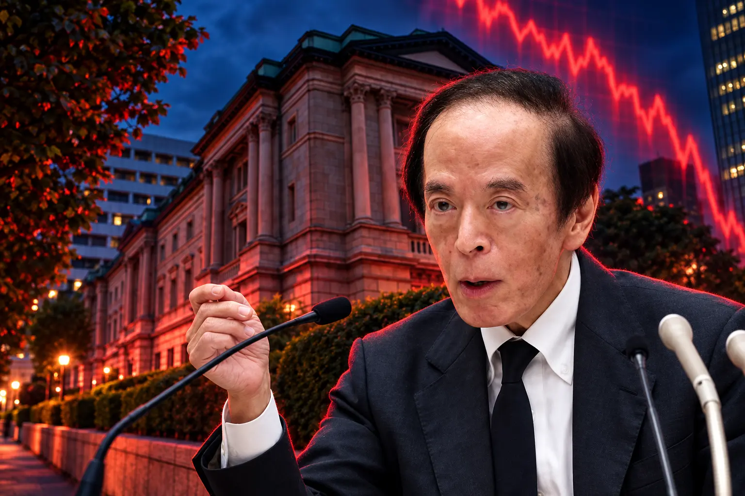 Bank of Japan hikes rate to 1.25% yen slips