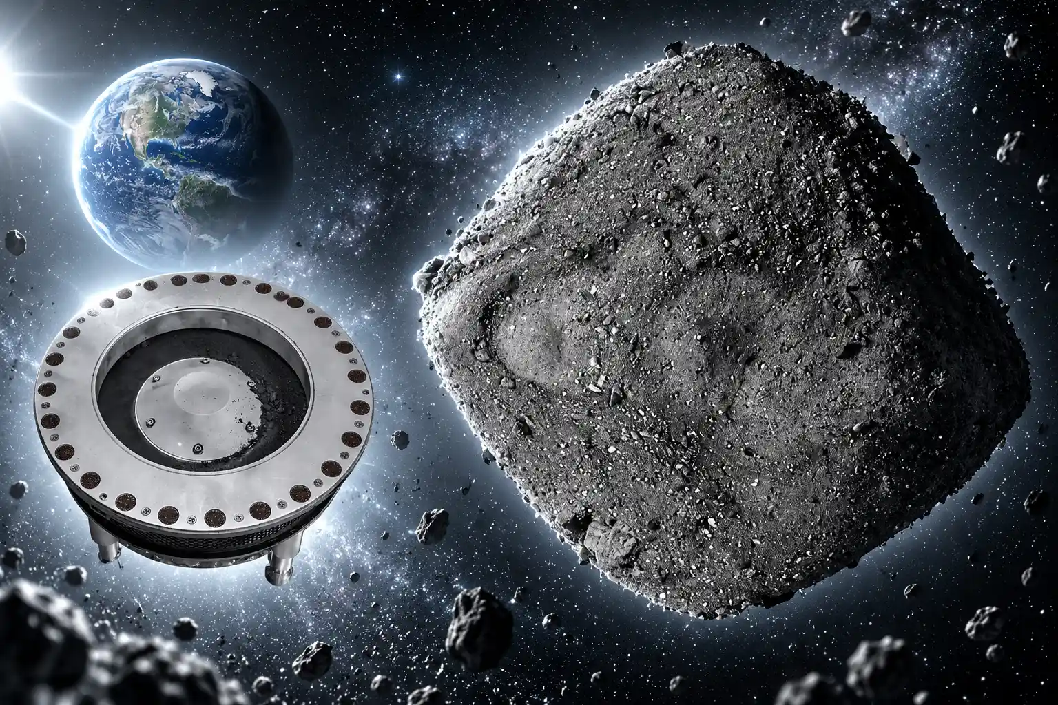 Bennu Ryugu iron titanium isotope match
