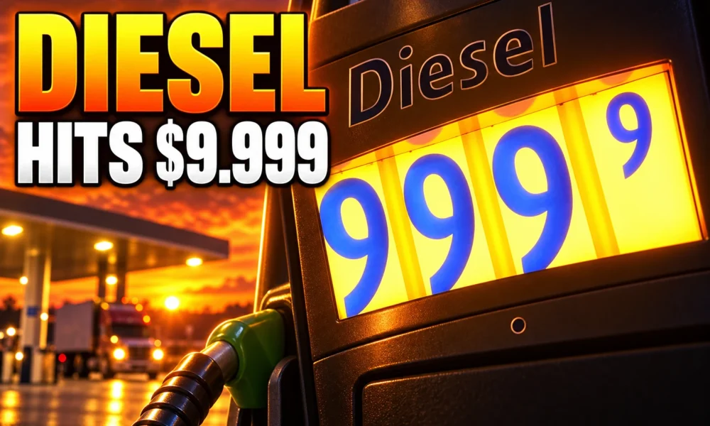 California diesel pumps max out at $9.999