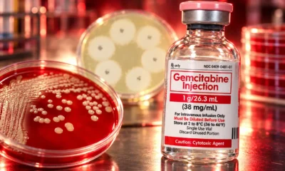 Gemcitabine synergy with penicillin against MRSA