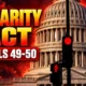 Clarity Act Senate 49-50 vote Bitcoin Ethereum XRP drop