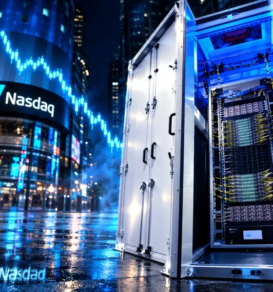CoreWeave AI debt fears Nasdaq selloff October