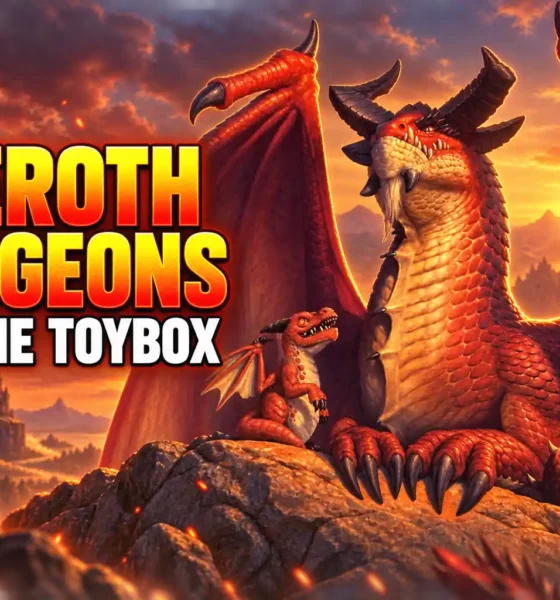D&D World of Warcraft Azeroth dungeons become DM toybox