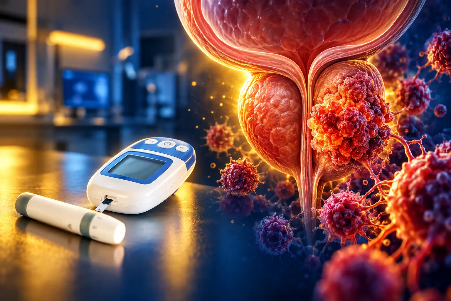 Enzalutamide CRPC smokers diabetes survival gap