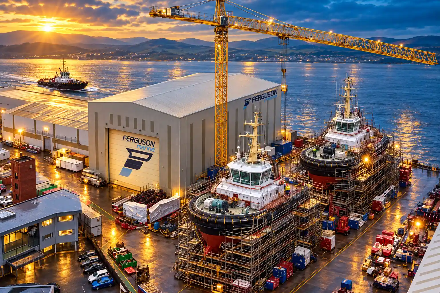 Ferguson Marine Port Glasgow tugboats no buyers