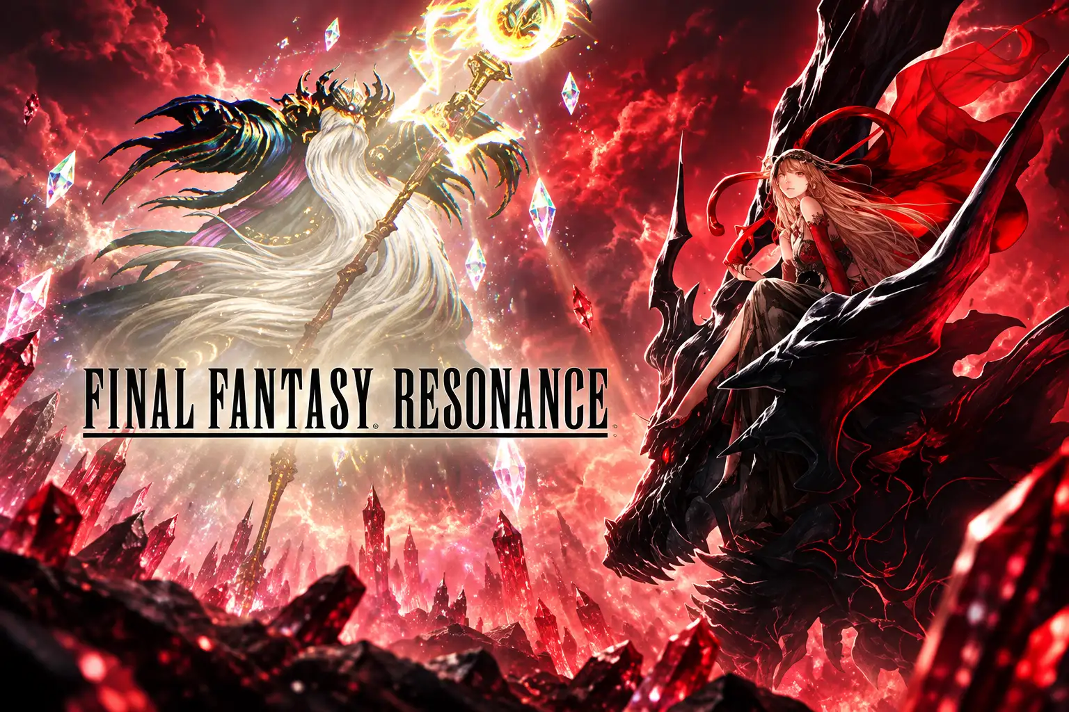 Final Fantasy Resonance HD-2D launch Brave Exvius rebuild