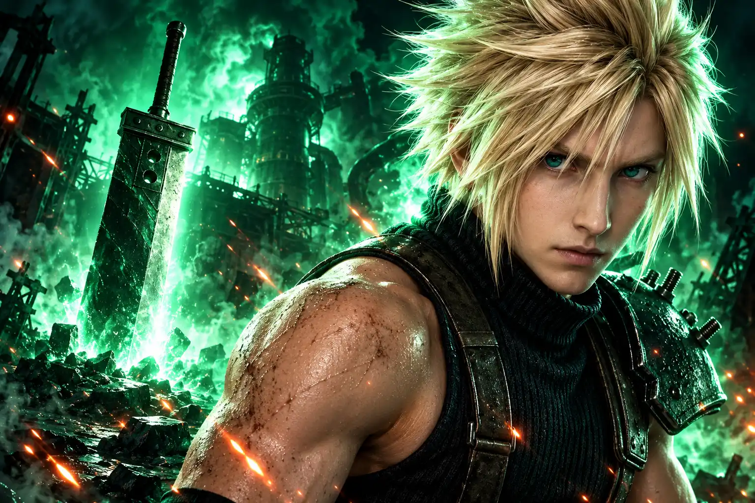 Final Fantasy VII Revelation Hard Mode first playthrough
