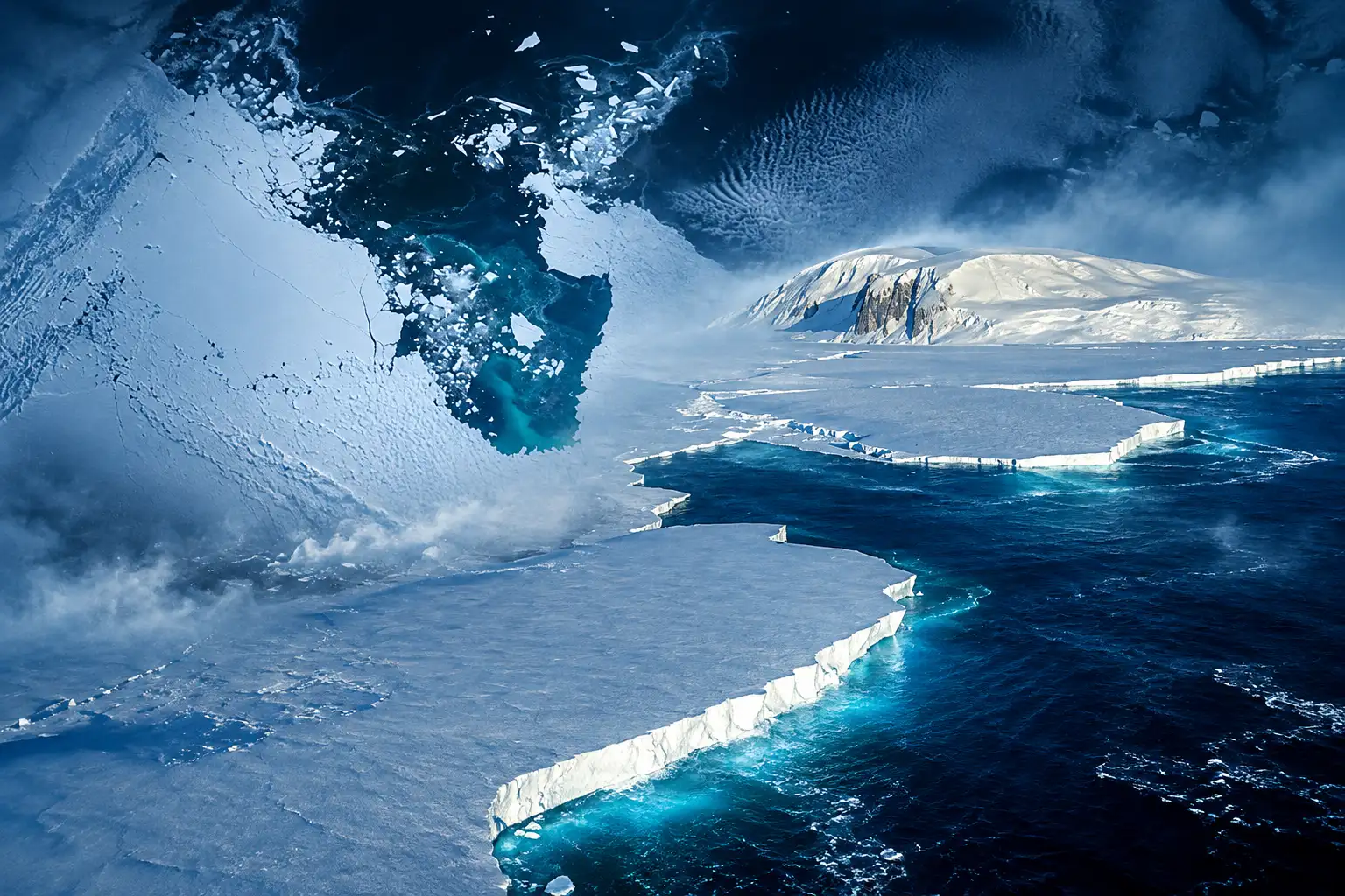 Greenland Antarctica lost 11309 billion tonnes of ice