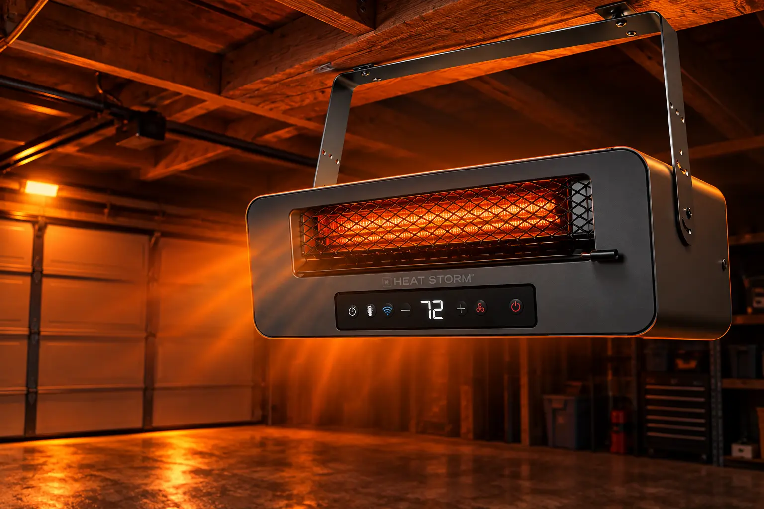 Heat Storm A-6000-GC garage heater electrician install