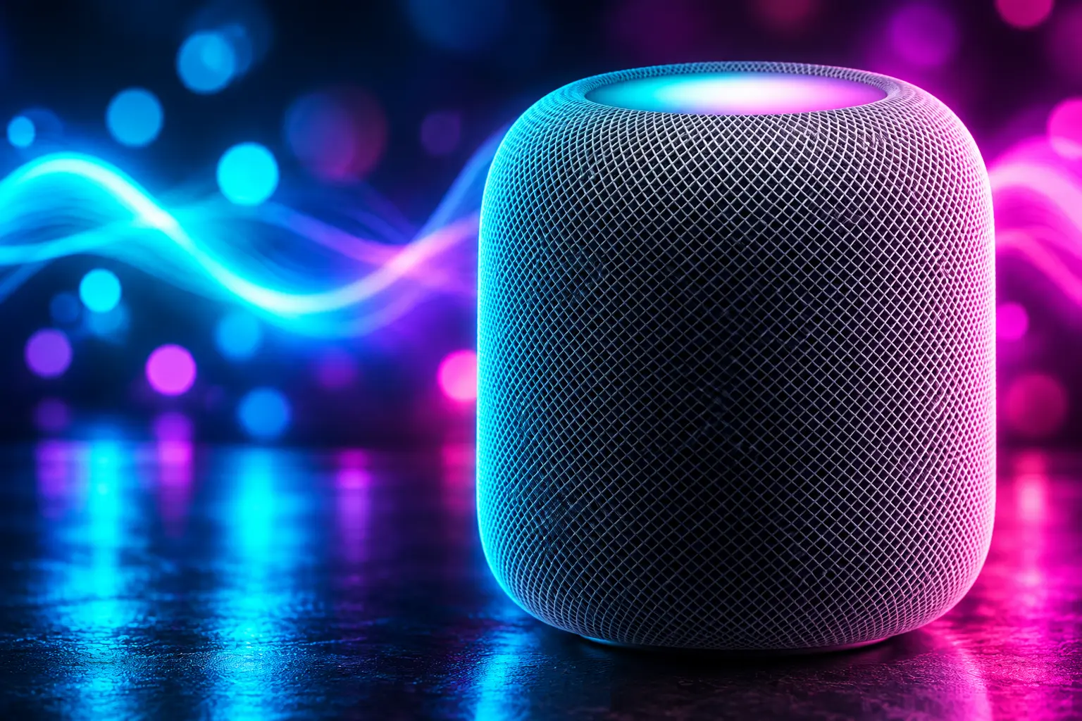 HomePod 2 Sound Glow software update