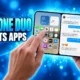 iPhone Duo Split View compared with iPad mini