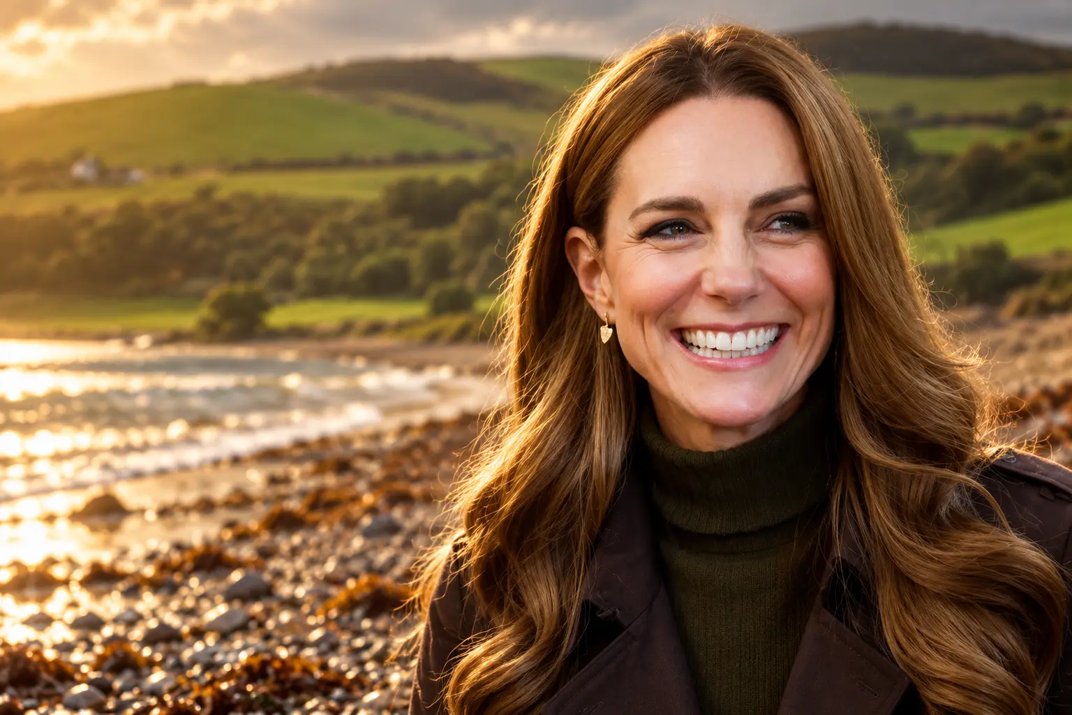 Kate Middleton £99 Holland Cooper jeans on Bute