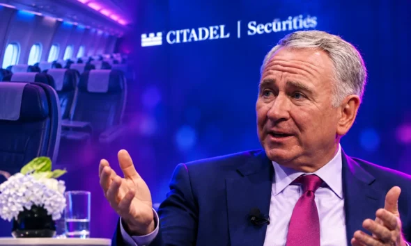 Ken Griffin AI bubble GPU airline seats warning