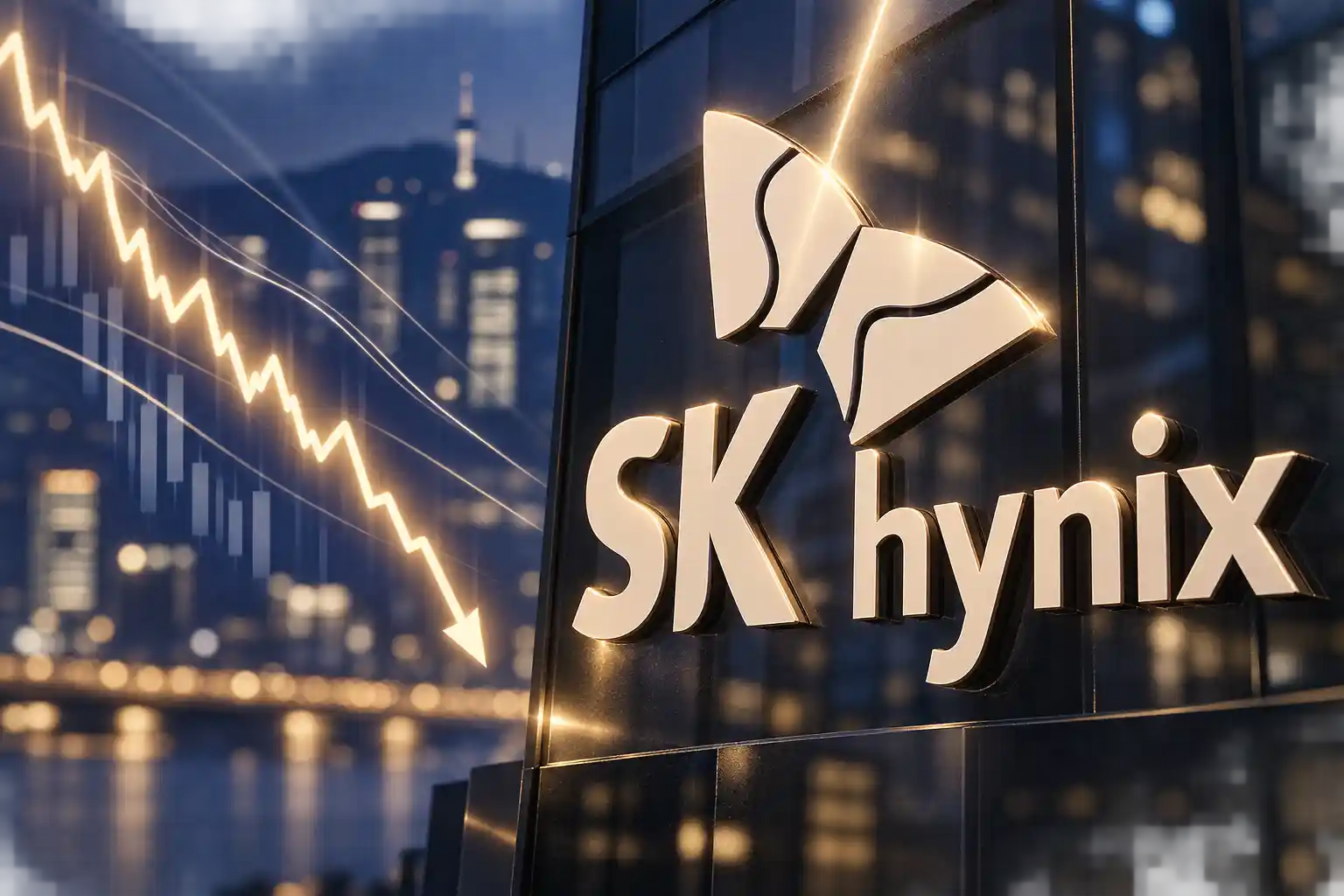 KOSPI 6.6 percent drop Samsung SK hynix CXMT