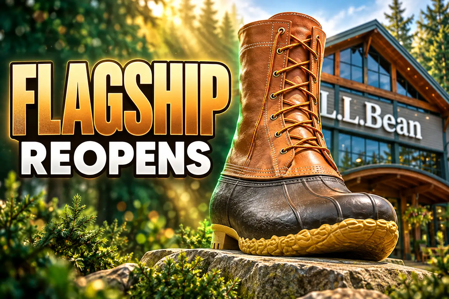 L.L.Bean Freeport flagship reopens September 2026