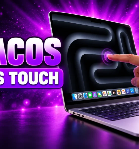 macOS 27.2 adds touch gestures 15 years after Jobs