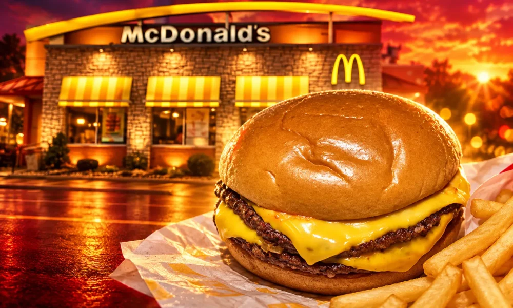 McDonald's free Double Cheeseburger app login September 18