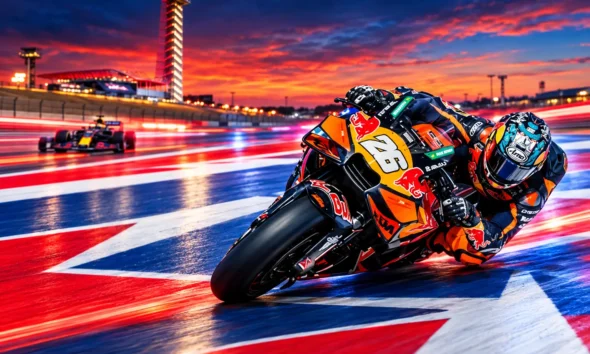 MotoGP showcase at F1 United States Grand Prix