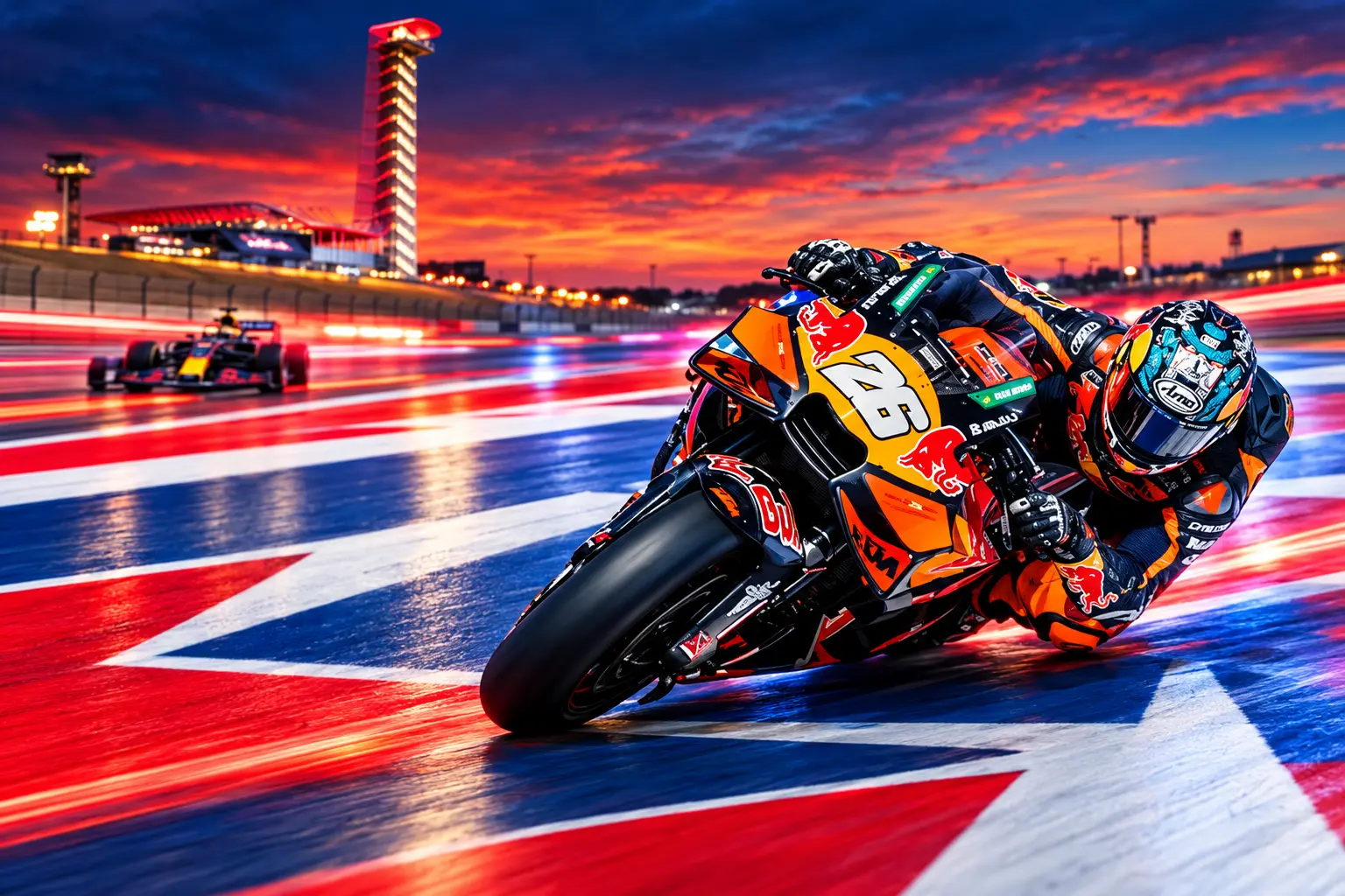 MotoGP showcase at F1 United States Grand Prix