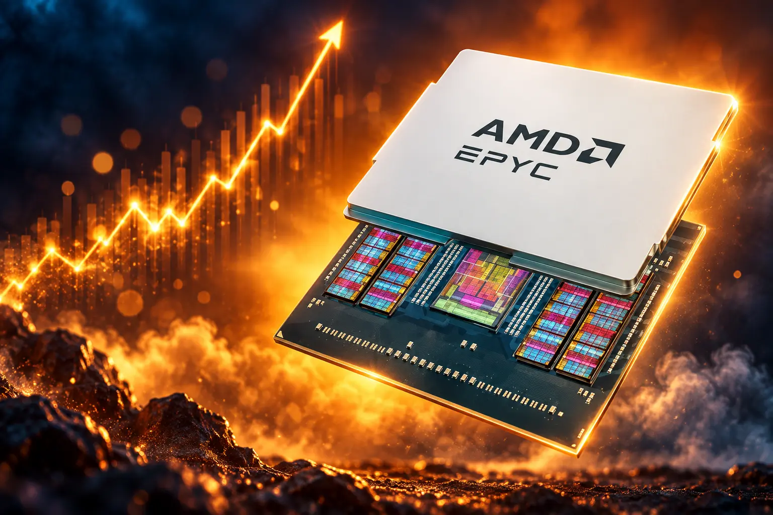 Nasdaq recaptures 50-day line as AMD jumps