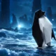 Penguin Colony Origame Digital word collectibles Antarctica